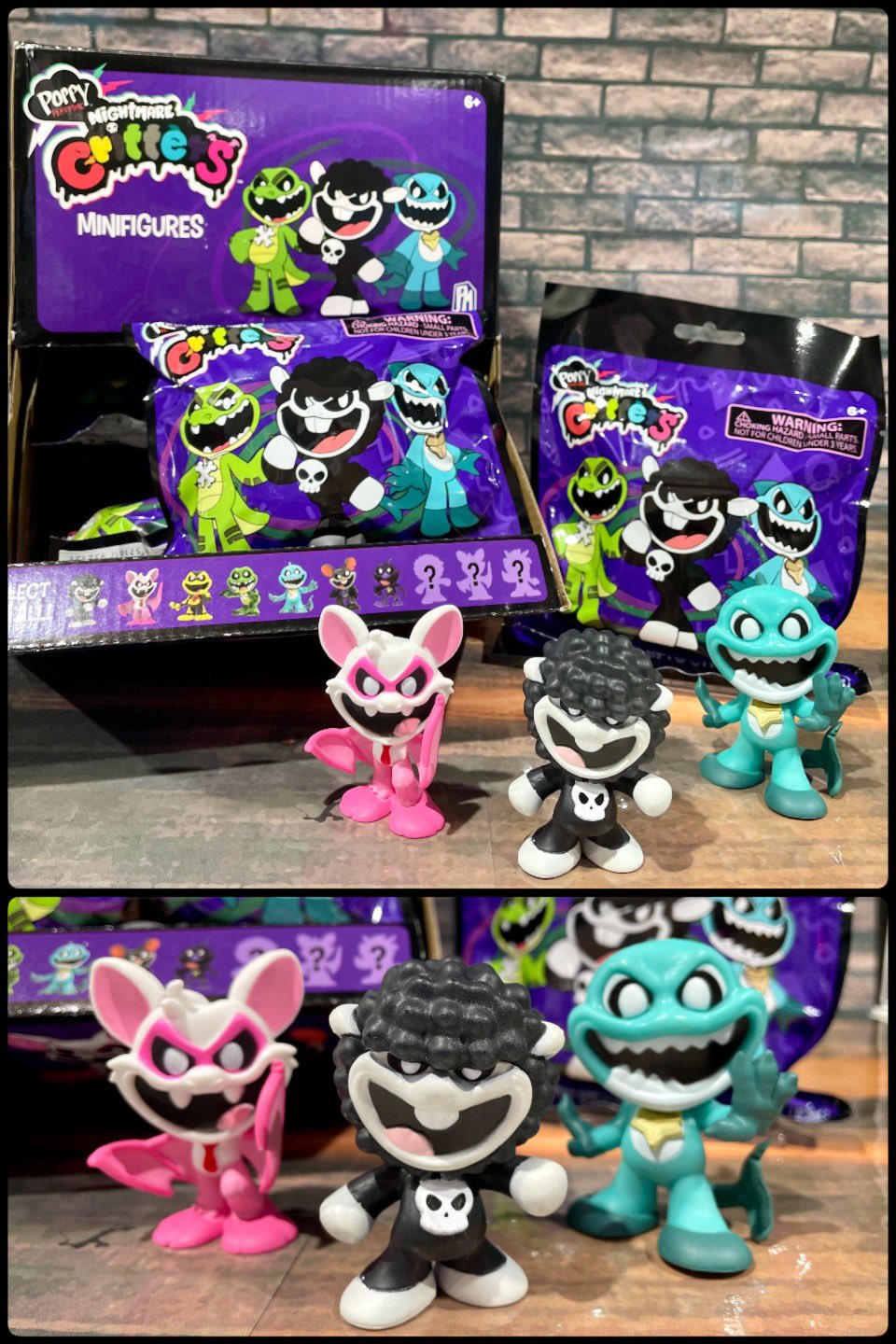 Poppy Playtime ブラインドミニフィギュア(Nightmare Critters)