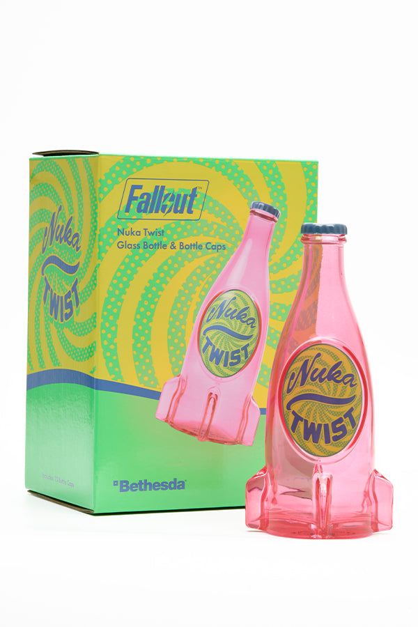 Fallout ヌカ・コーラ・ツイスト ガラスボトル&キャップ