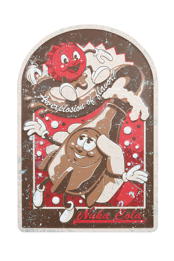 Fallout ヌカ・コーラ ヴィンテージ メタルサイン