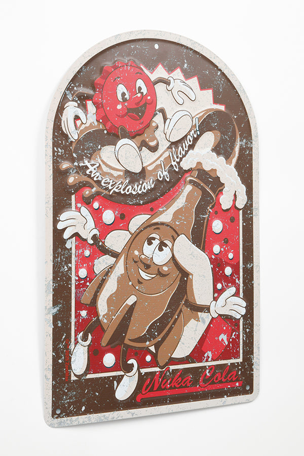 Fallout ヌカ・コーラ ヴィンテージ メタルサイン