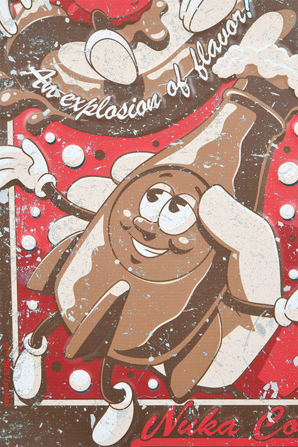 Fallout ヌカ・コーラ ヴィンテージ メタルサイン