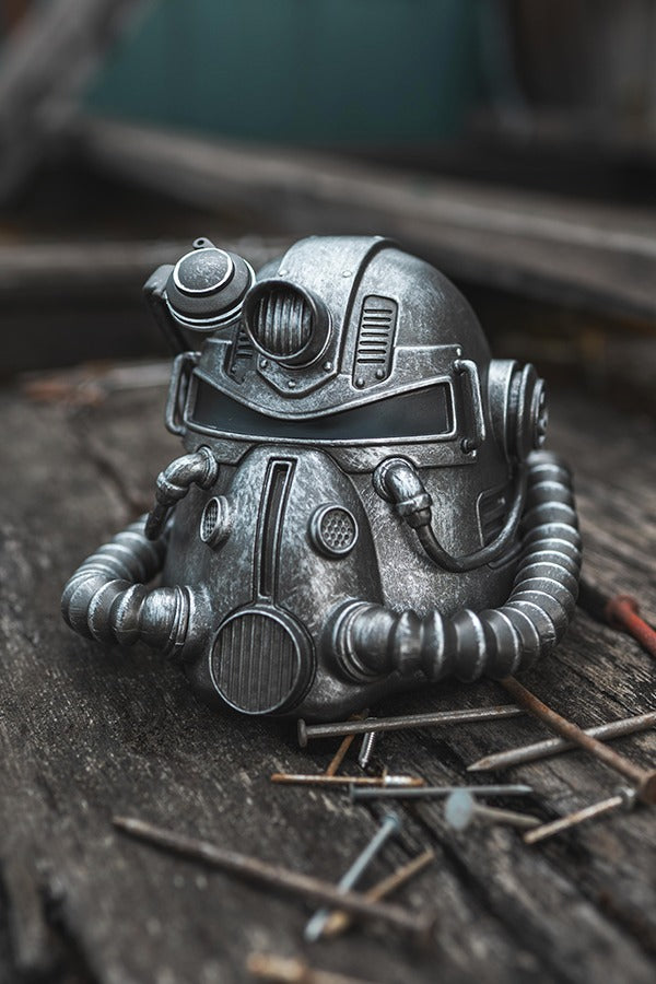 Fallout T-51 Power Armor Helmet ミニデスクトップスタチュー