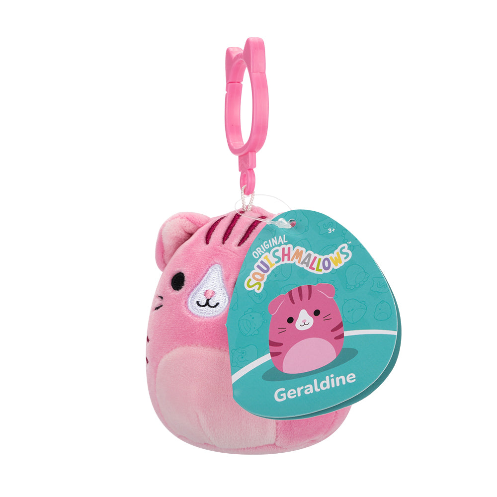 Squishmallows3.5インチぬいぐるみキーホルダー (Geraldine/ジェラルディン)