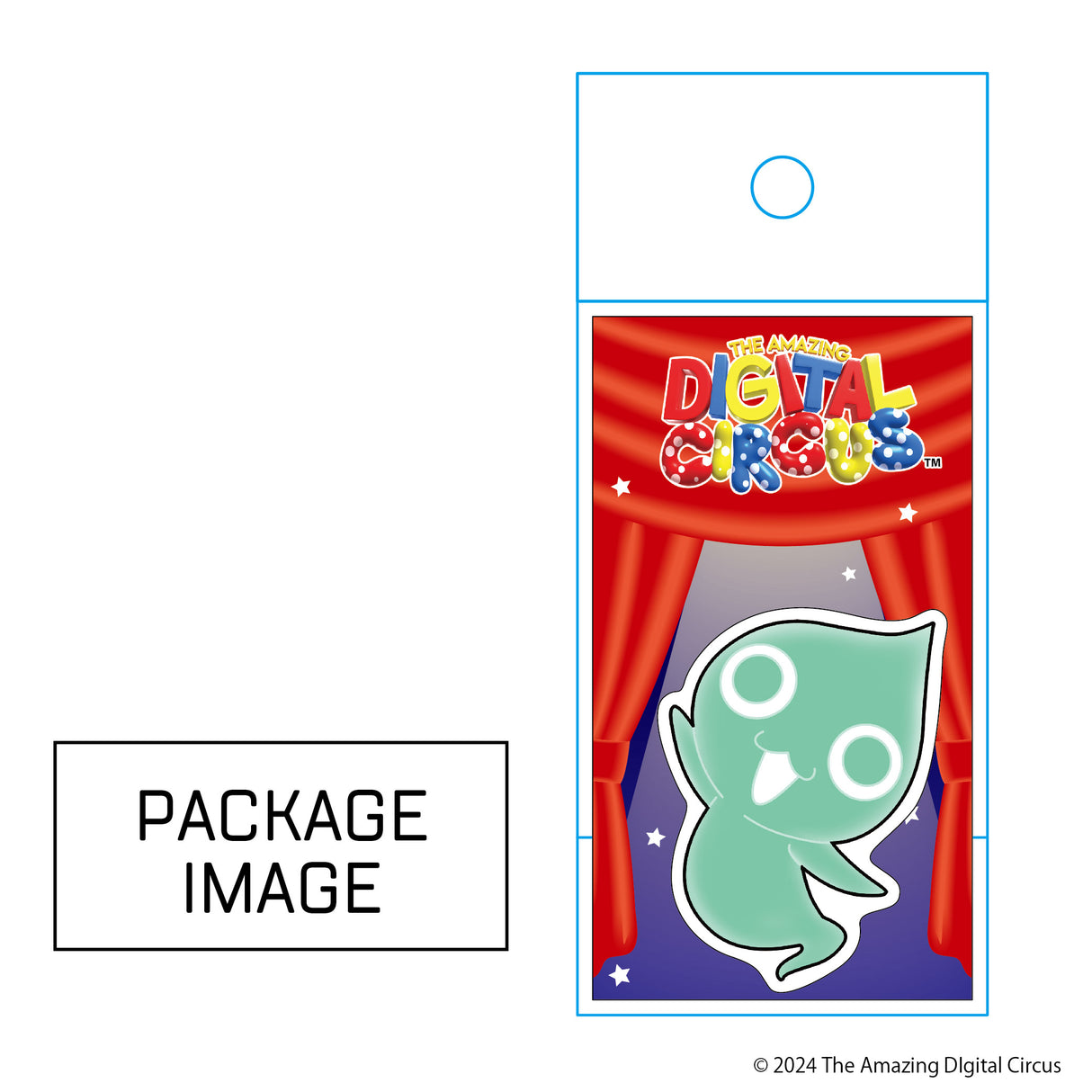 アメイジングデジタルサーカス ミニステッカー(6種)