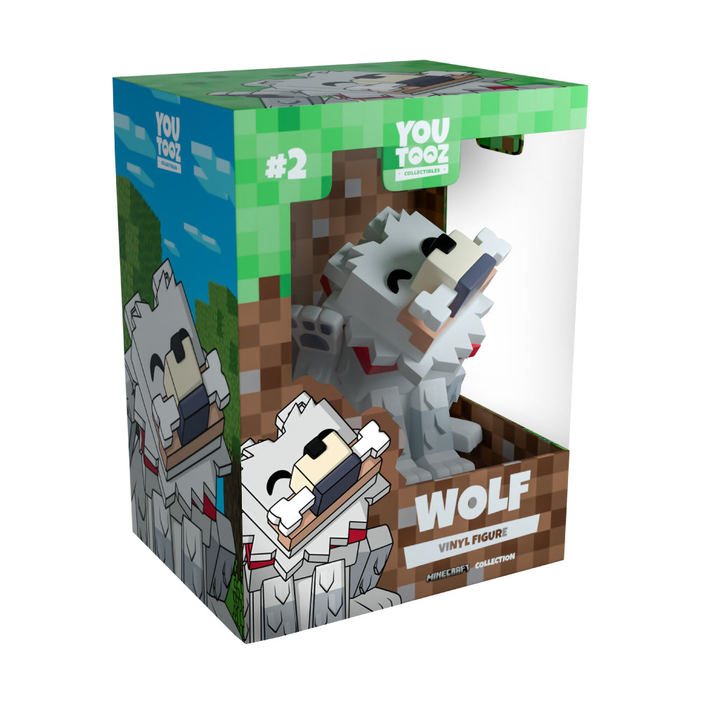 Youtooz マインクラフト フィギュア(オオカミ)