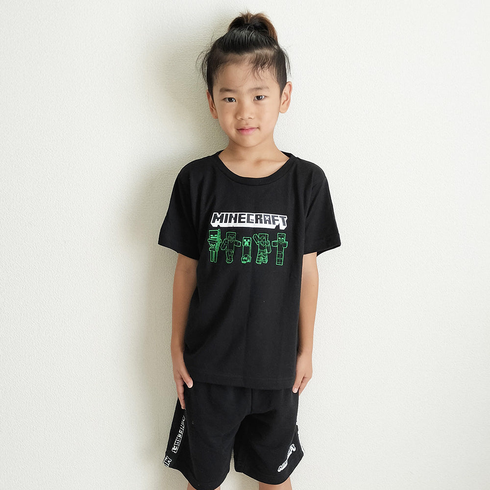 マインクラフト マイクラ天竺・裏毛上下セット