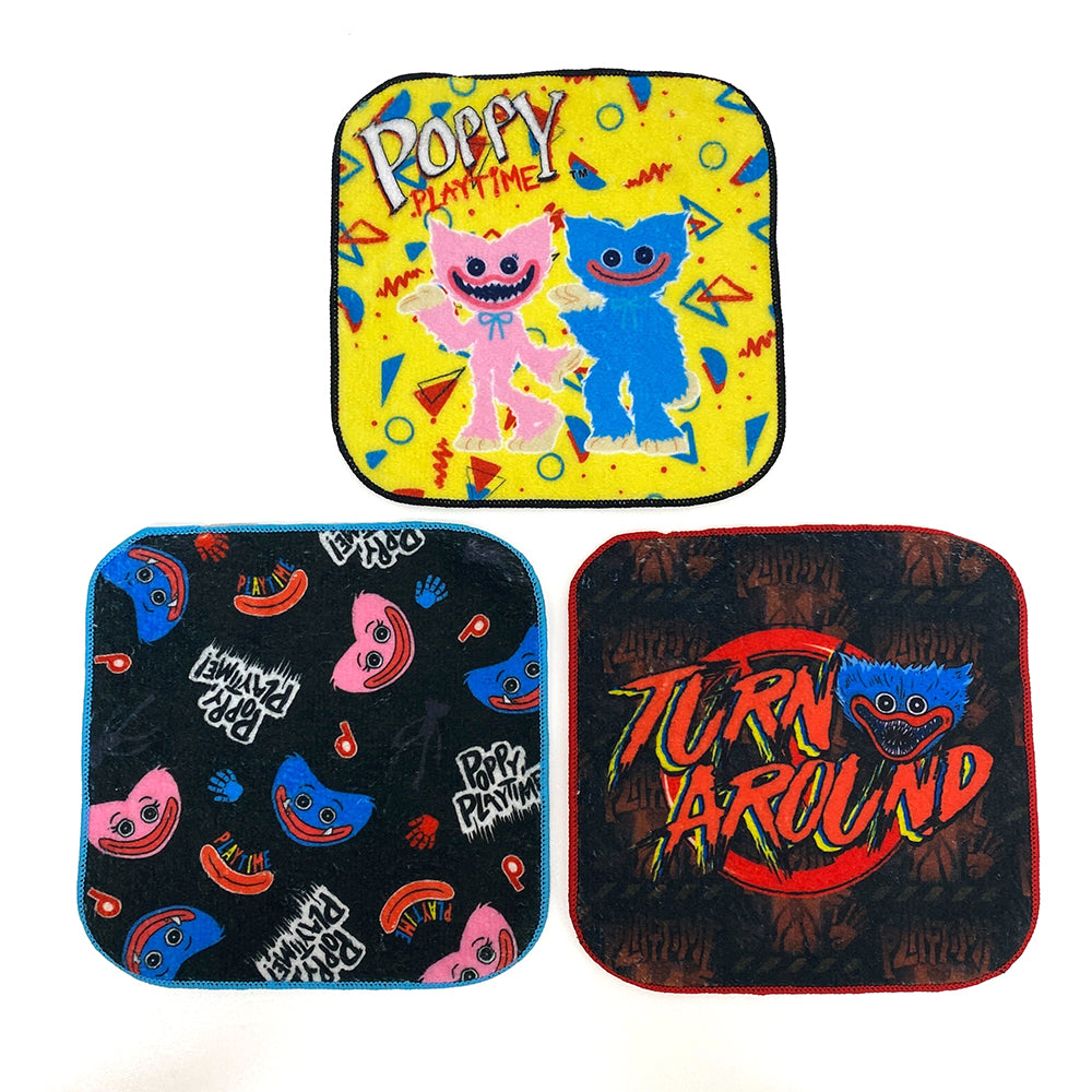 Poppy Playtime ミニタオル(3枚組セット)