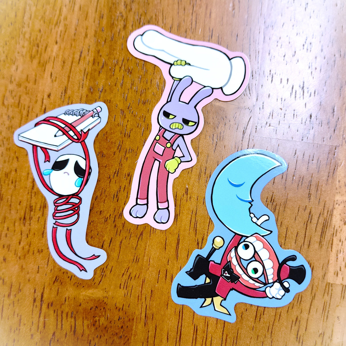 アメイジングデジタルサーカス ぶらすがりダイカットステッカー