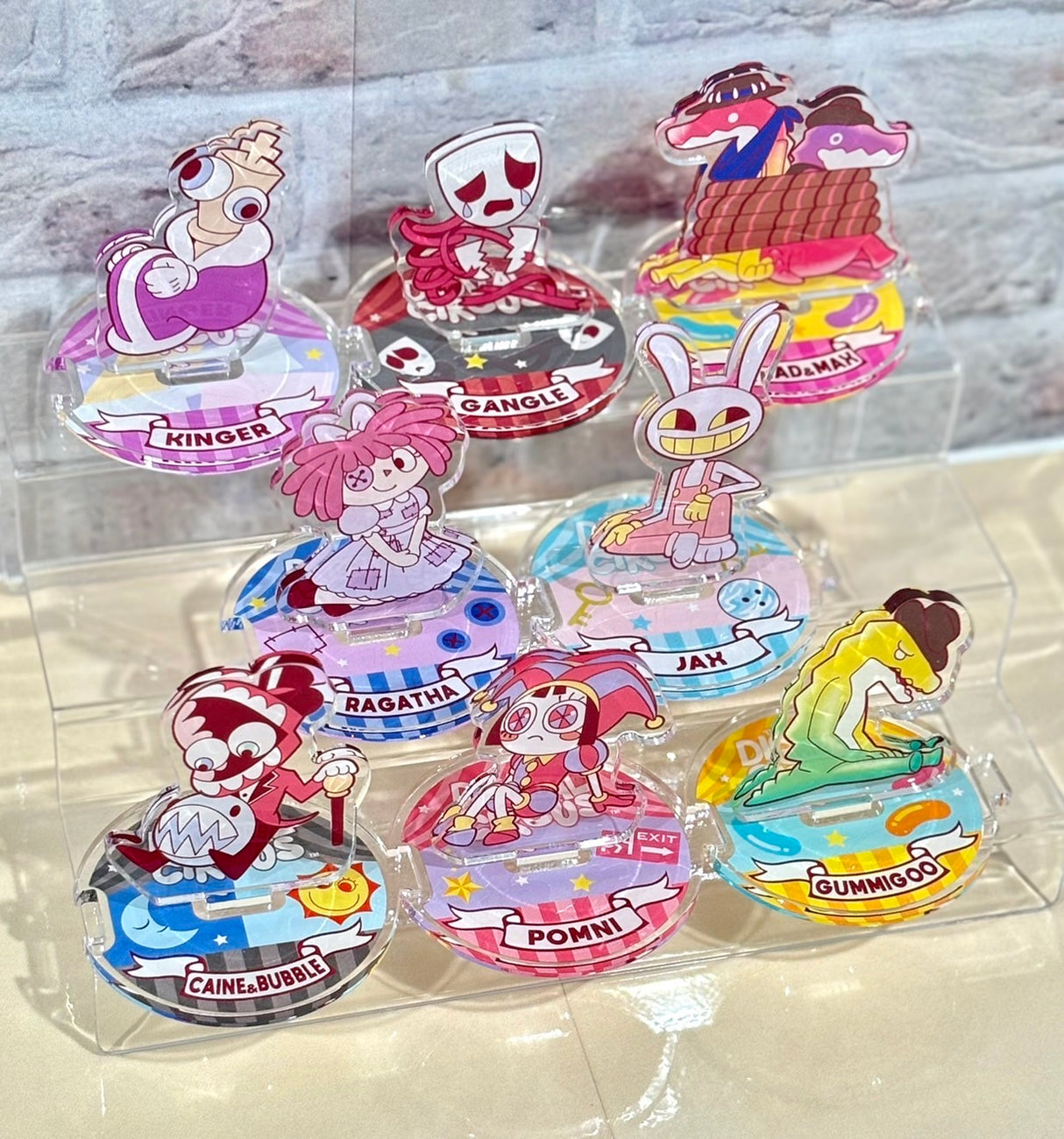 アメイジングデジタルサーカス つながるトレーディングアクリルスタンド