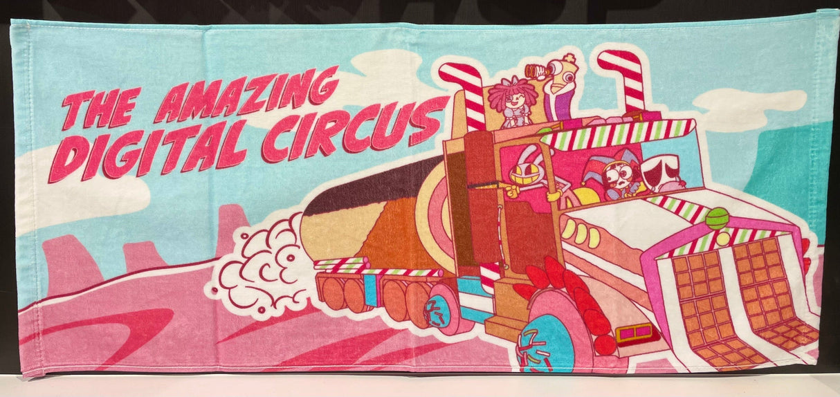 アメイジングデジタルサーカスフェイスタオル(カーチェイス)