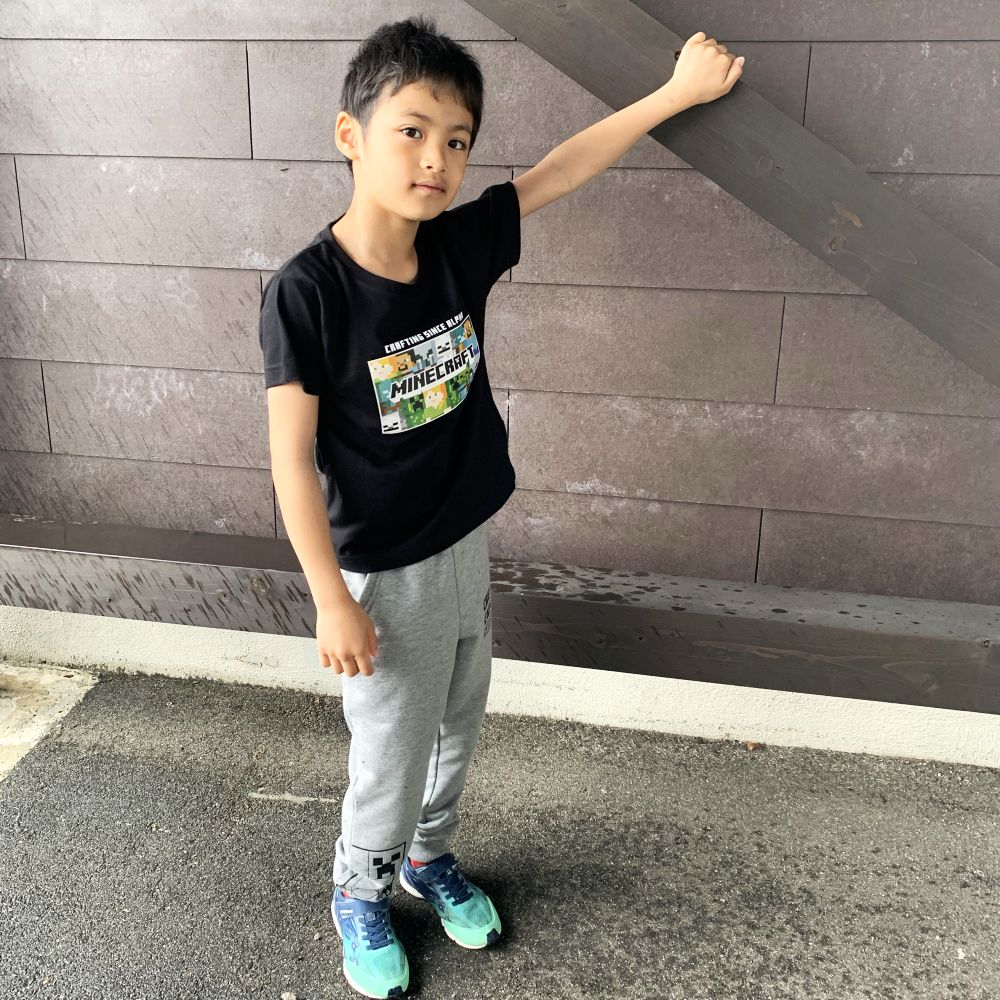 マインクラフト MINECRAFTロゴMC天竺Tシャツ