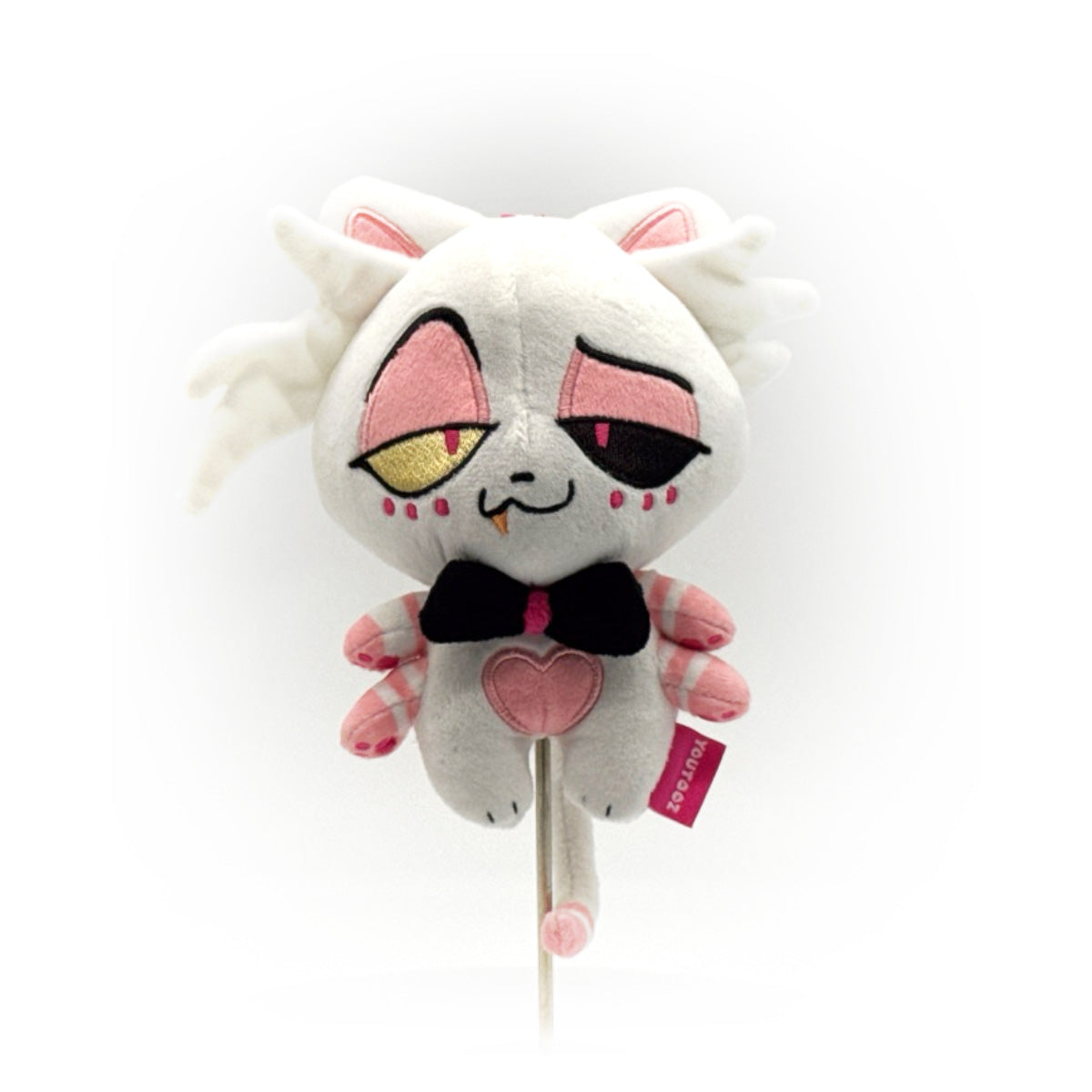 【予約商品】Youtooz Hazbin Hotel ぬいぐるみキーホルダー(キティー エンジェル・ダスト)