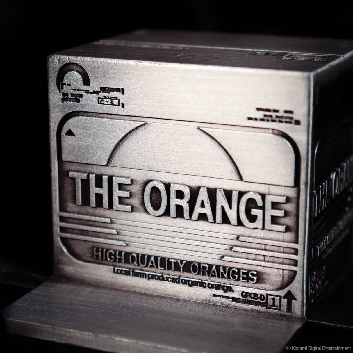 METAL GEAR SOLID 2 SONS OF LIBERTY オレンジのダンボール箱 レプリカ