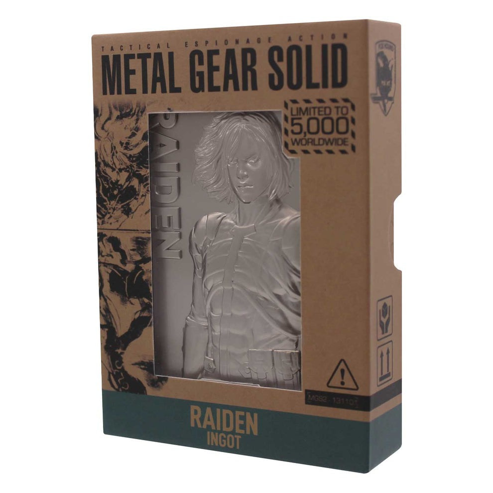 METAL GEAR SOLID 2 SONS OF LIBERTY 雷電 インゴット(シリアルナンバー入り)