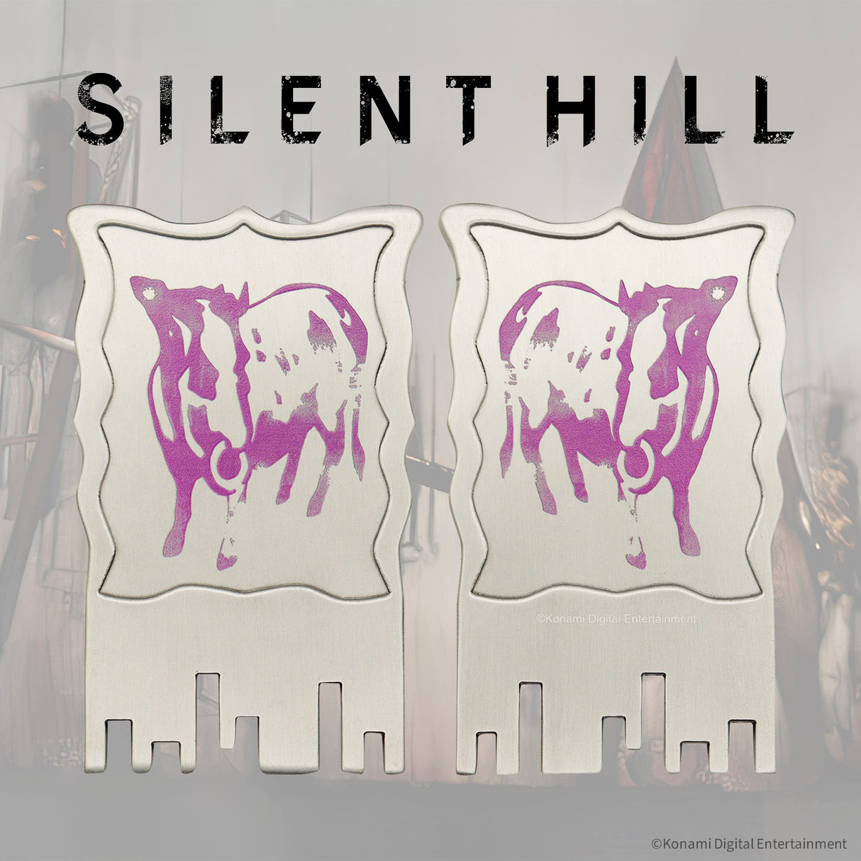 SILENT HILL 《紫牡牛》 の 鍵 レプリカ(シリアルナンバー入り)