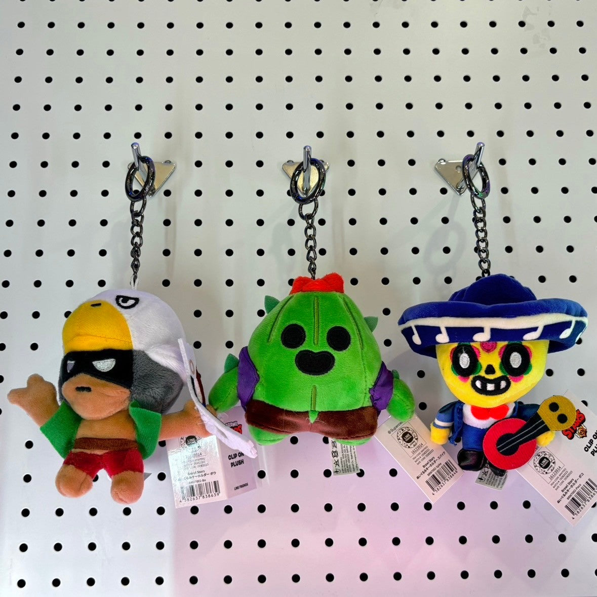 Brawl Stars ぬいぐるみキーホルダー 全6種
