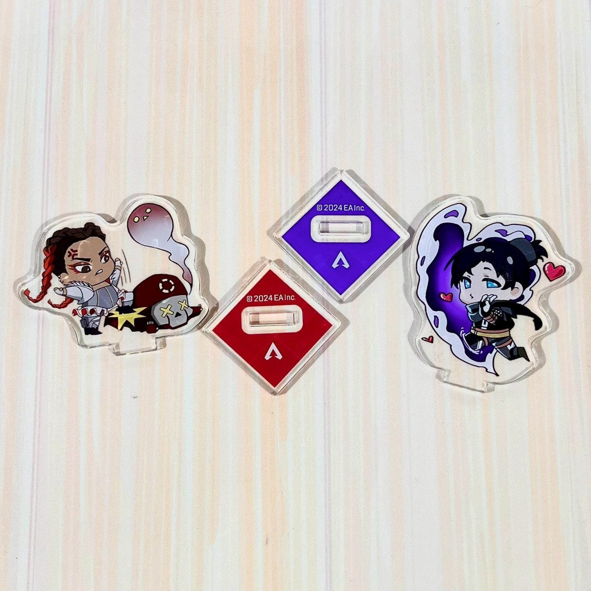 Apex Legends トレーディングアクリルスタンド(インゲームステッカー柄)B