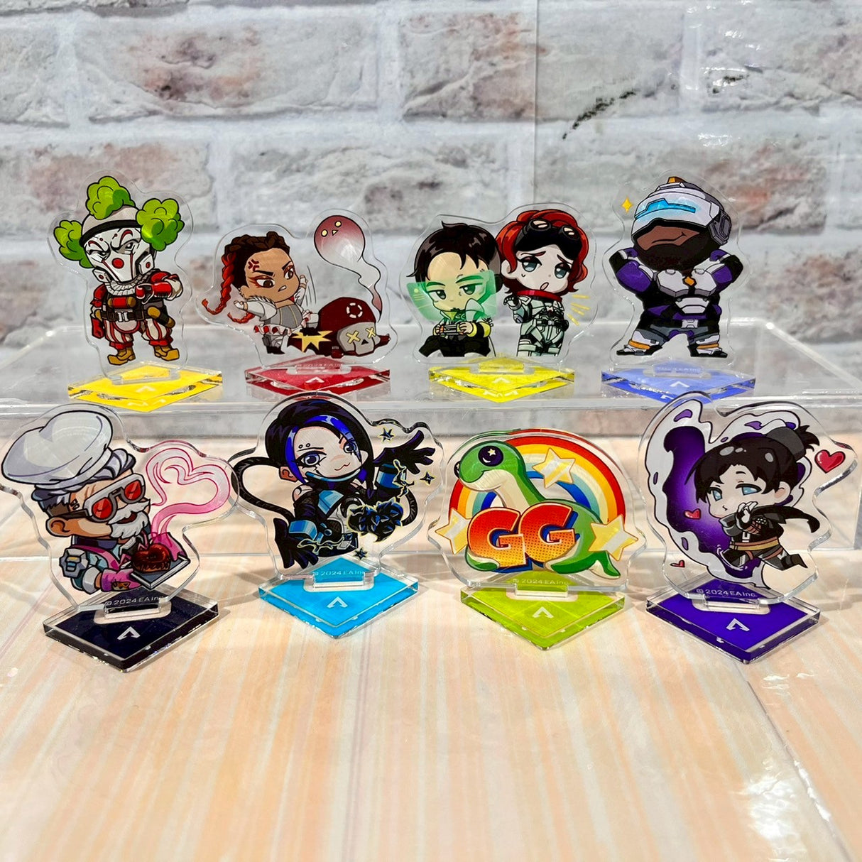 Apex Legends トレーディングアクリルスタンド(インゲームステッカー柄)B