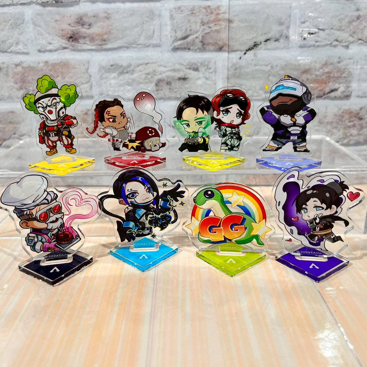 Apex Legends トレーディングアクリルスタンド(インゲームステッカー柄)B