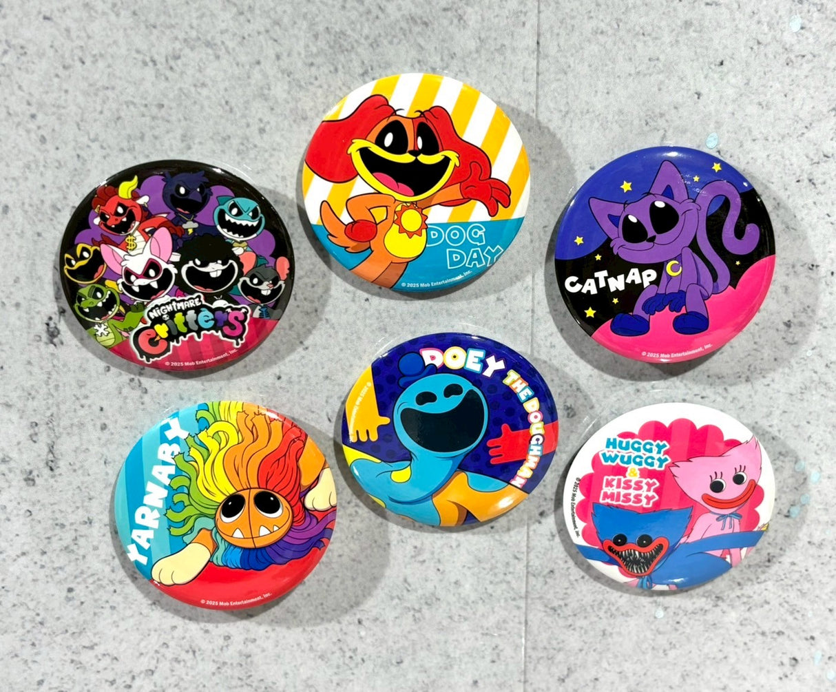 Poppy Playtime トレーディング缶バッジ(Chapter4)