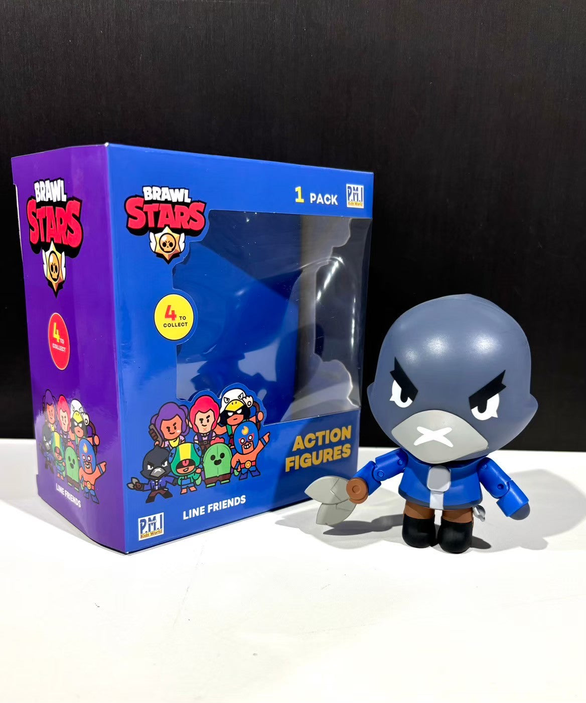 Brawl Stars アクションフィギュア 全4種