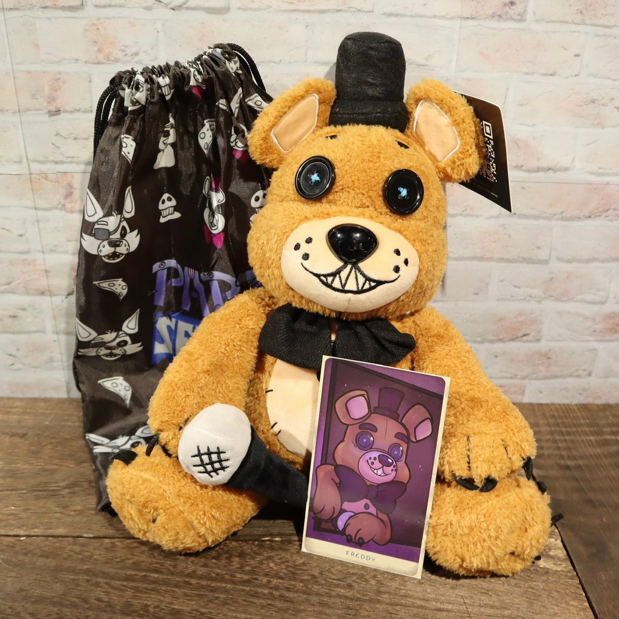 Five Nights at Freddy's Hexマグネットぬいぐるみ(フレディ)