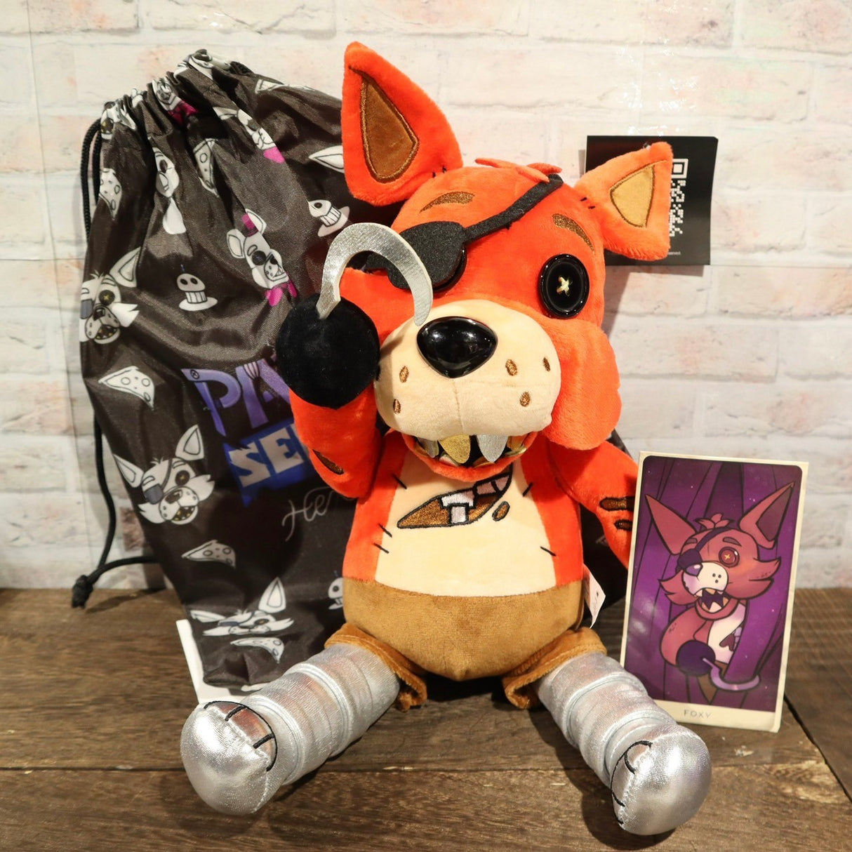 Five Nights at Freddy's Hexマグネットぬいぐるみ(フォクシー)