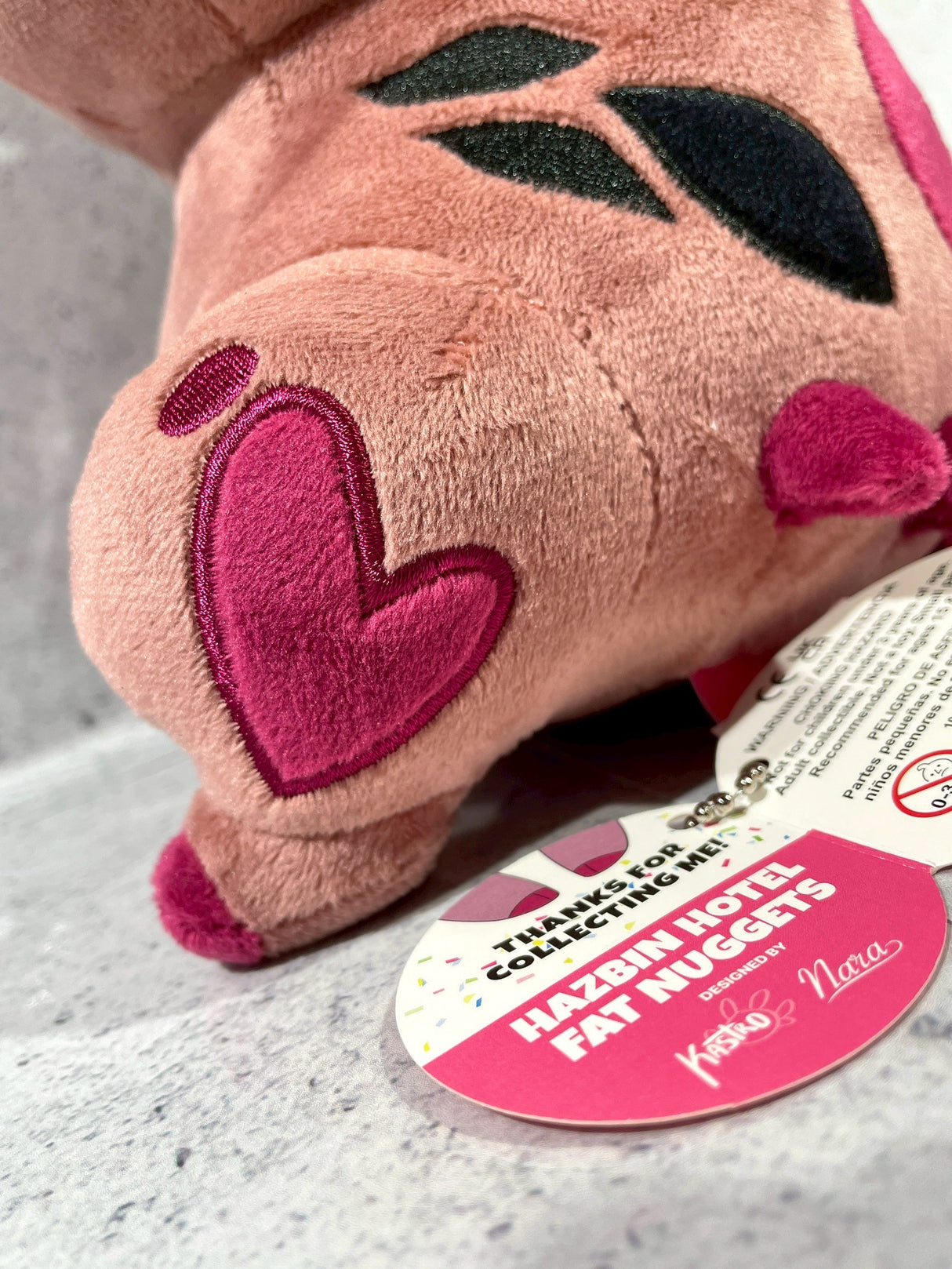 Youtooz Hazbin Hotel ぬいぐるみ(ファットナゲッツ)