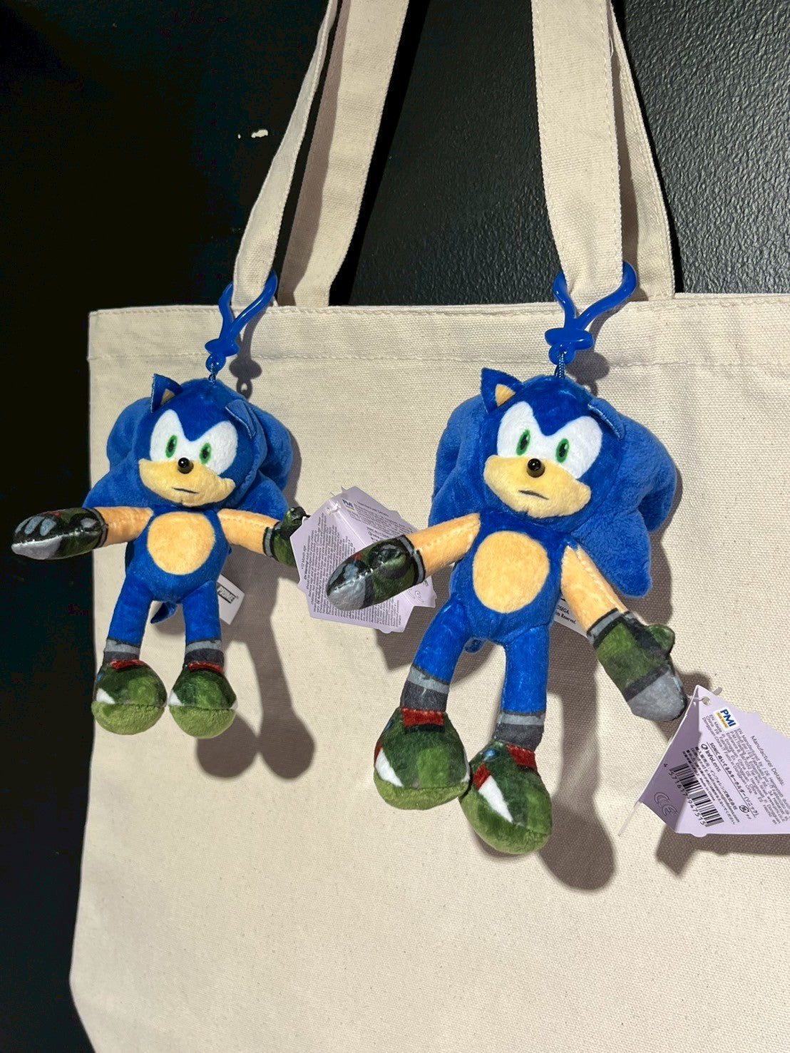 SONIC ぬいぐるみキーホルダー(ソニック)