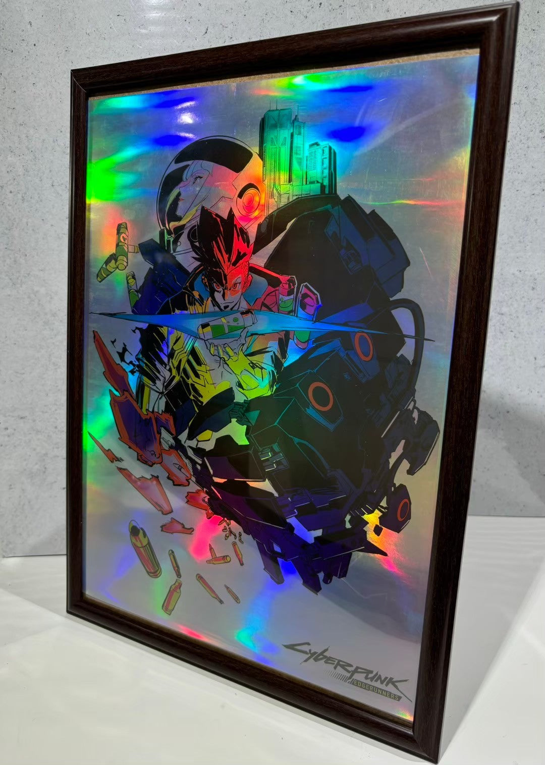 サイバーパンク エッジランナーズ デイビッド&ルーシー リトグラフ