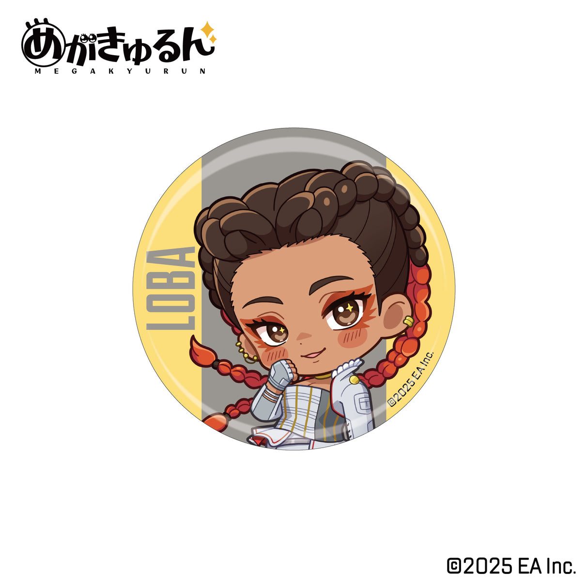 Apex Legends めがきゅるん トレーディング缶バッジ