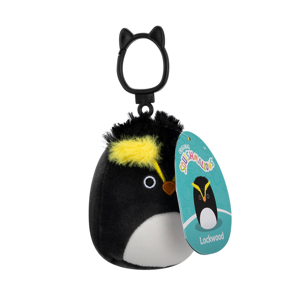 Squishmallows3.5インチぬいぐるみキーホルダー (Lockwood/ロックウッド)