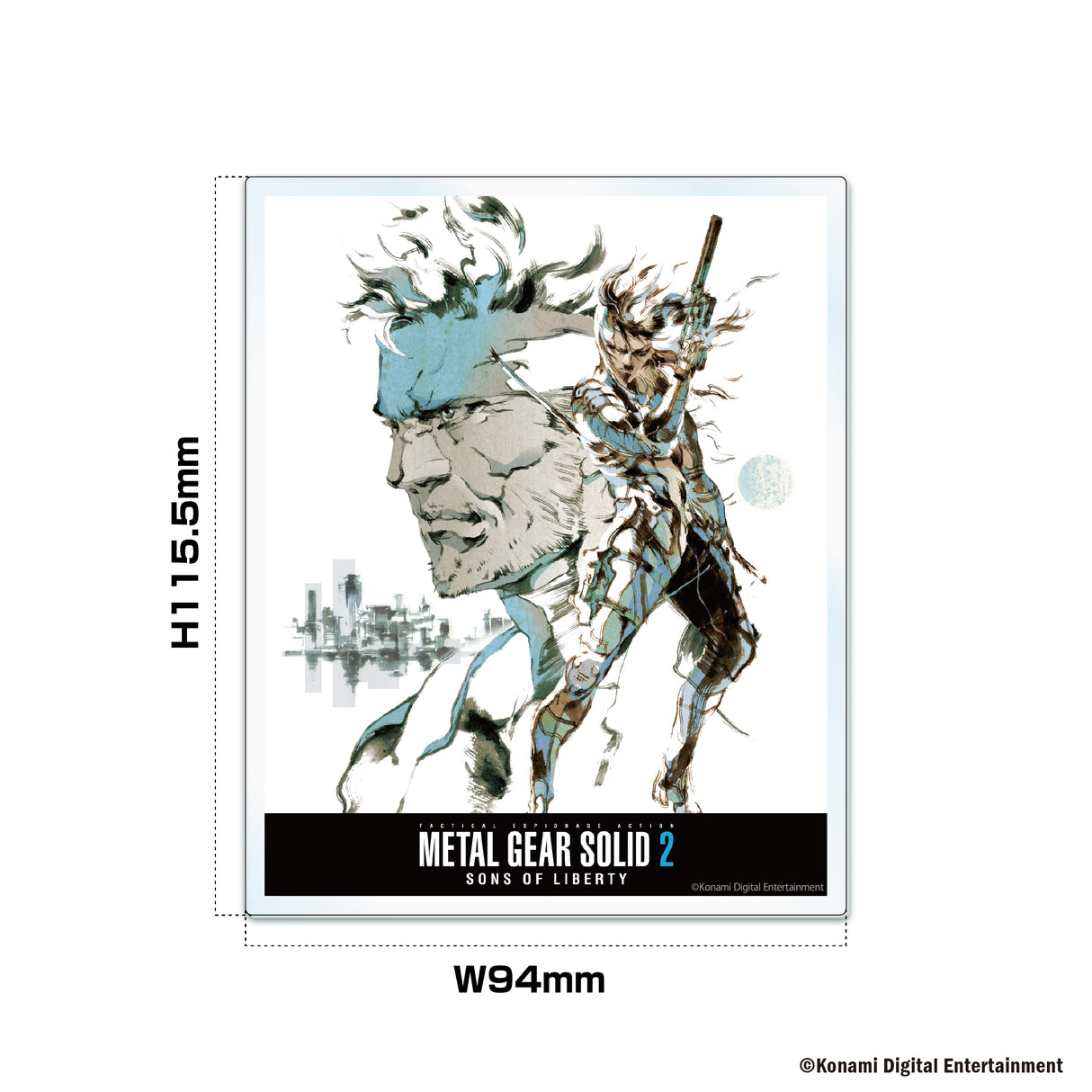 METAL GEAR SOLID 2 SONS OF LIBERTY アクリルブロック