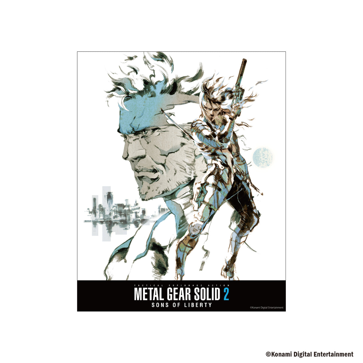 「METAL GEAR SOLID」シリーズ ダイカットステッカーB