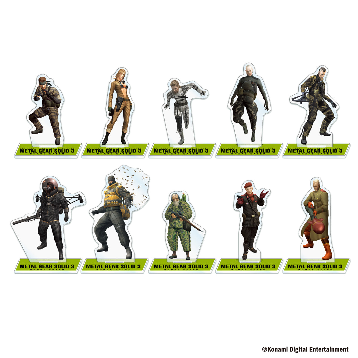 METAL GEAR SOLID 3 SNAKE EATER トレーディングアクリルスタンド