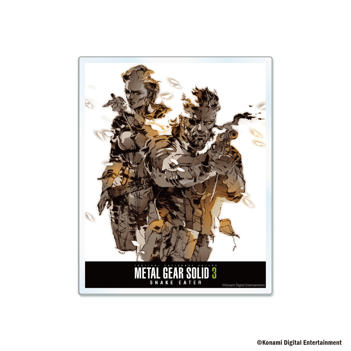 METAL GEAR SOLID 3 SNAKE EATER アクリルブロック – インフォレンズ 