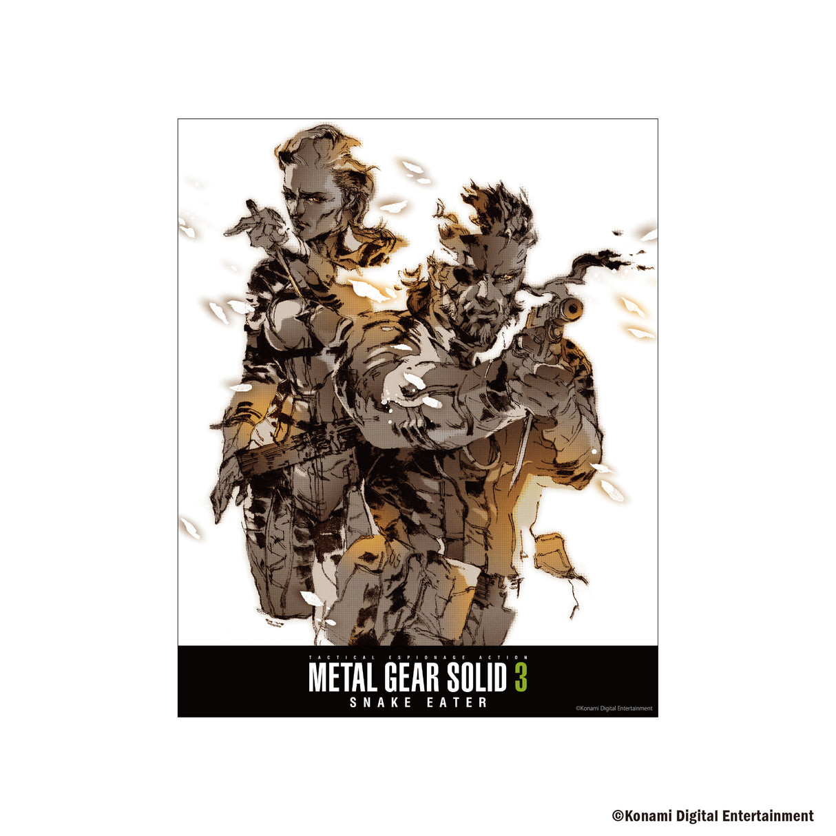 「METAL GEAR SOLID」シリーズ ダイカットステッカーB