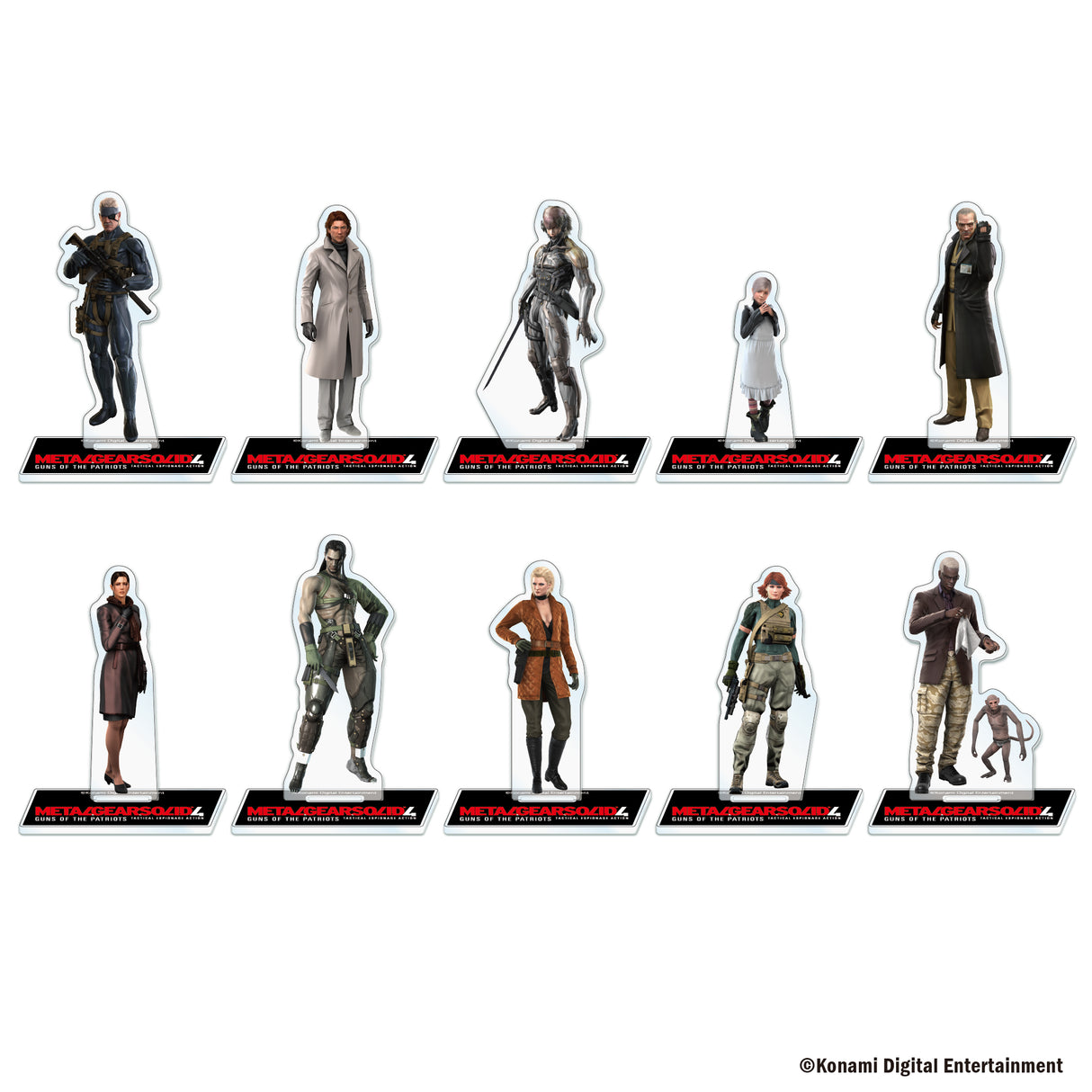 METAL GEAR SOLID 4 GUNS OF THE PATRIOTS トレーディングアクリルスタンド