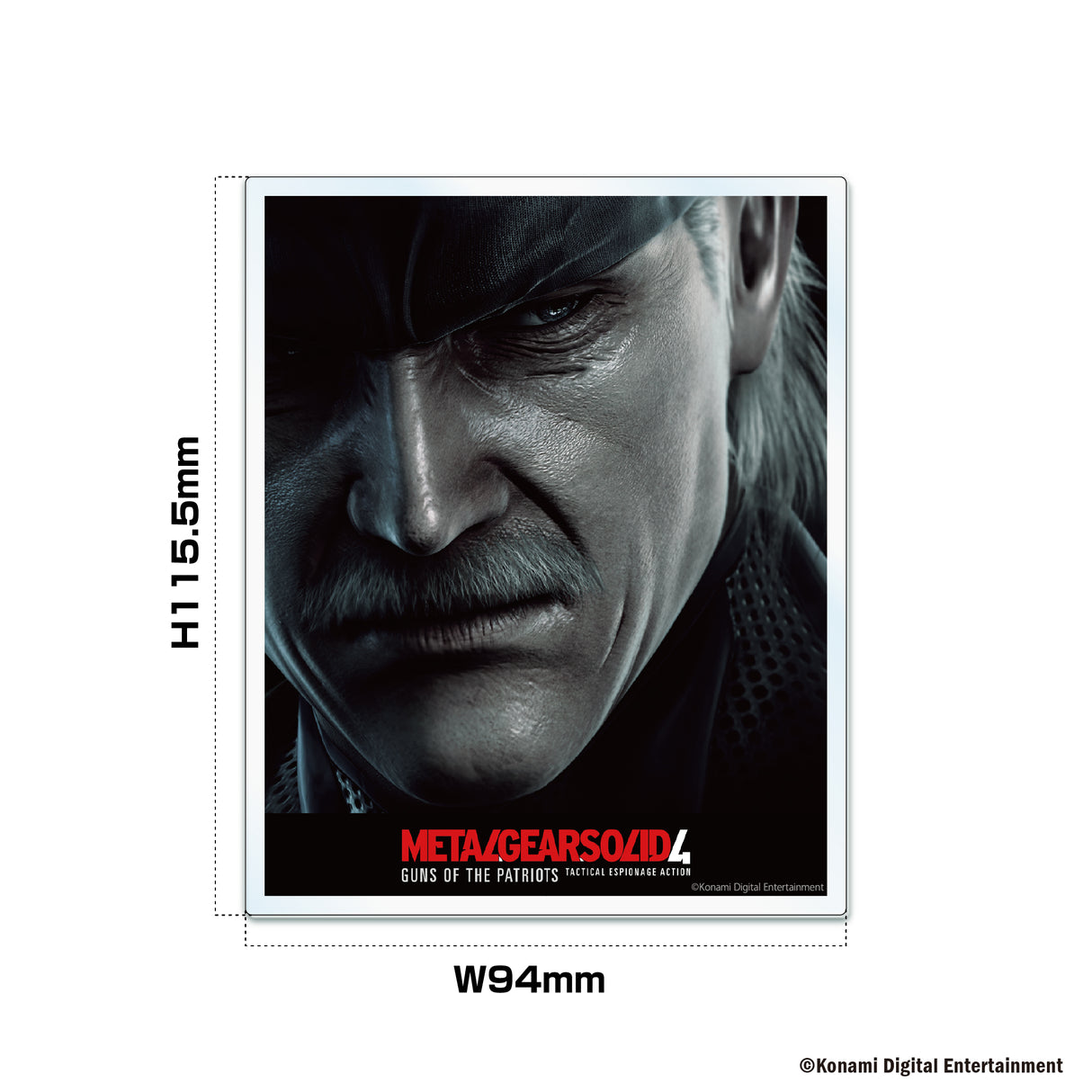 METAL GEAR SOLID 4 GUNS OF THE PATRIOTS アクリルブロック