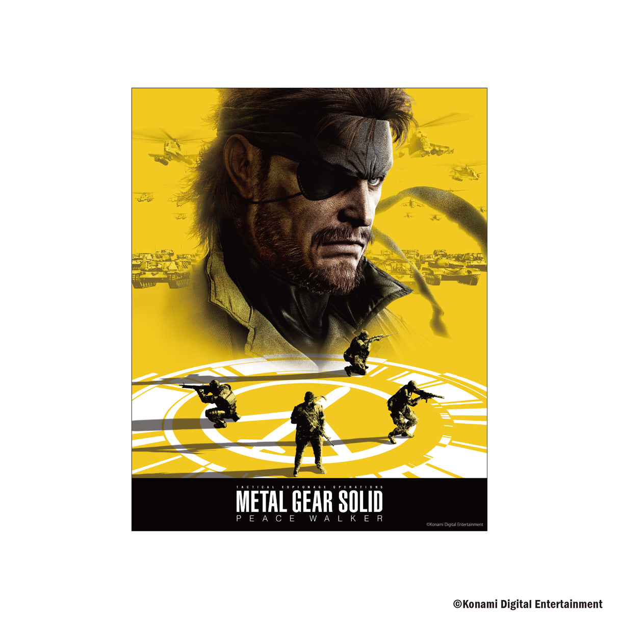 「METAL GEAR SOLID」シリーズ ダイカットステッカーB