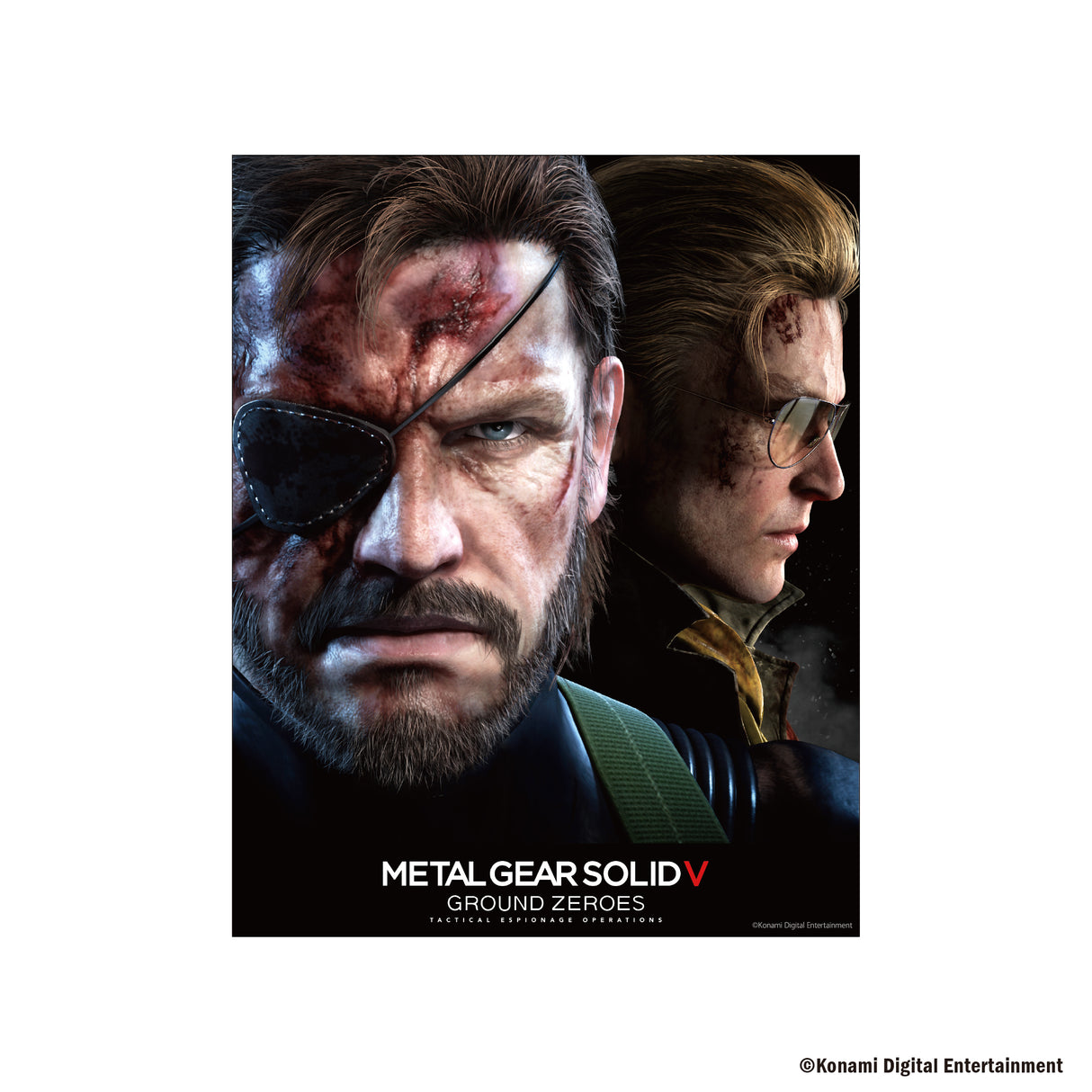 「METAL GEAR SOLID」シリーズ ダイカットステッカーA