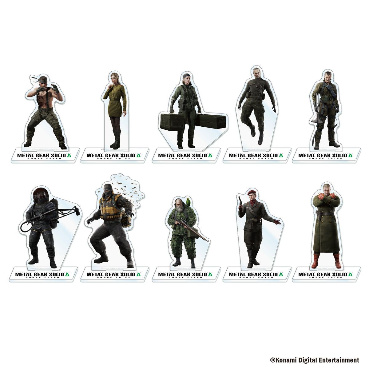 MGS__Main_e015f8bc-452f-4d03- METAL GEAR SOLID スネークトレーディングアクリルスタンド3個