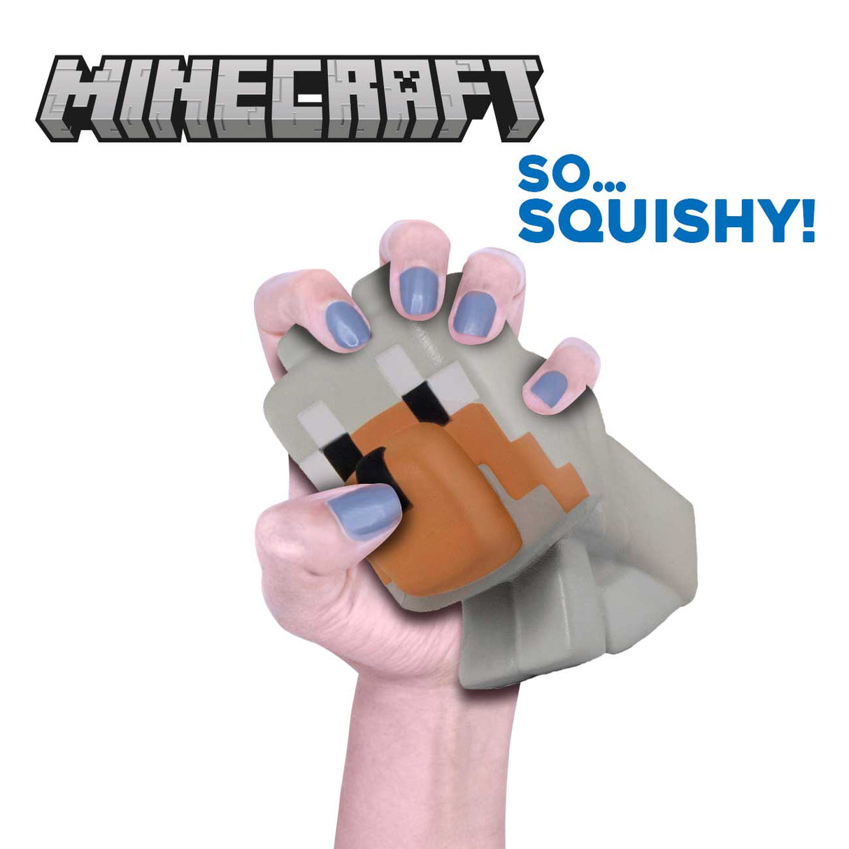 【予約商品】マインクラフト メガスクイッシュミー(オオカミ)