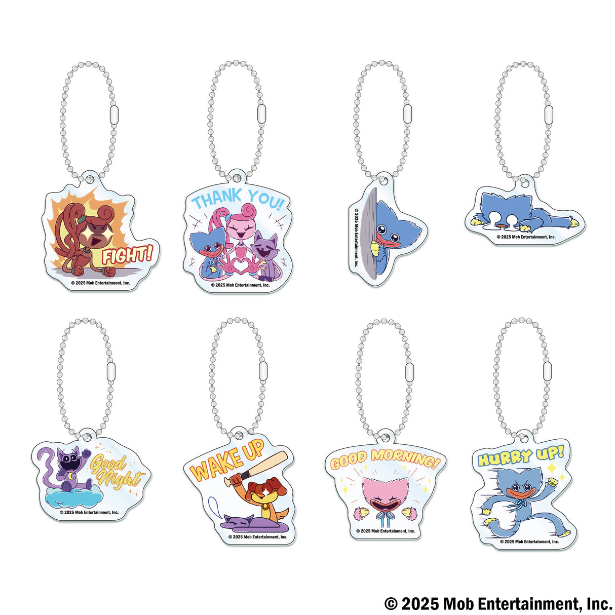 Poppy Playtime トレーディングアクリルキーホルダー vol.2(スタンプ柄)