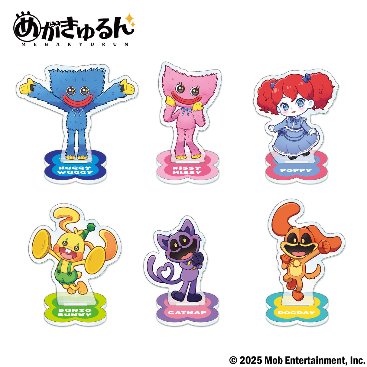 Poppy Playtime めがきゅるん トレーディングアクリルスタンド