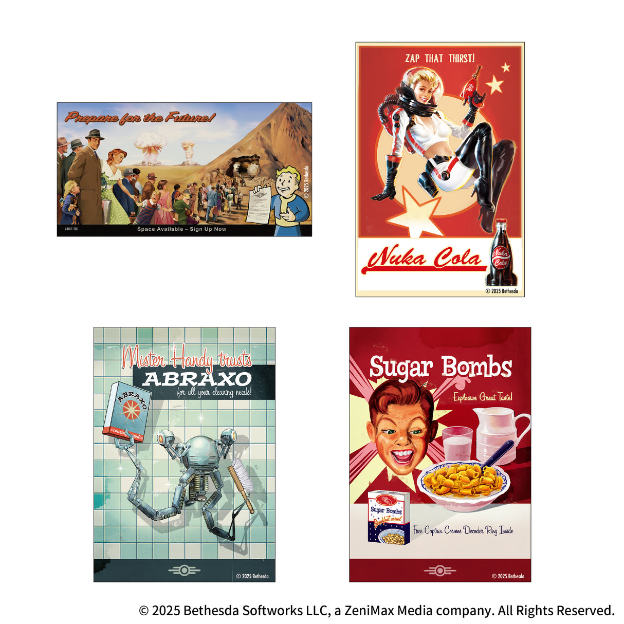 Fallout ステッカー(企業ポスター柄)