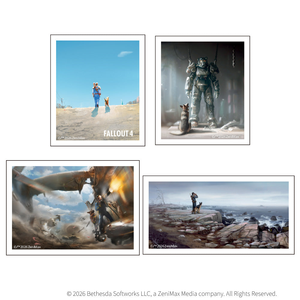 【予約商品】Fallout クリアダイカットステッカー(ドッグミート)