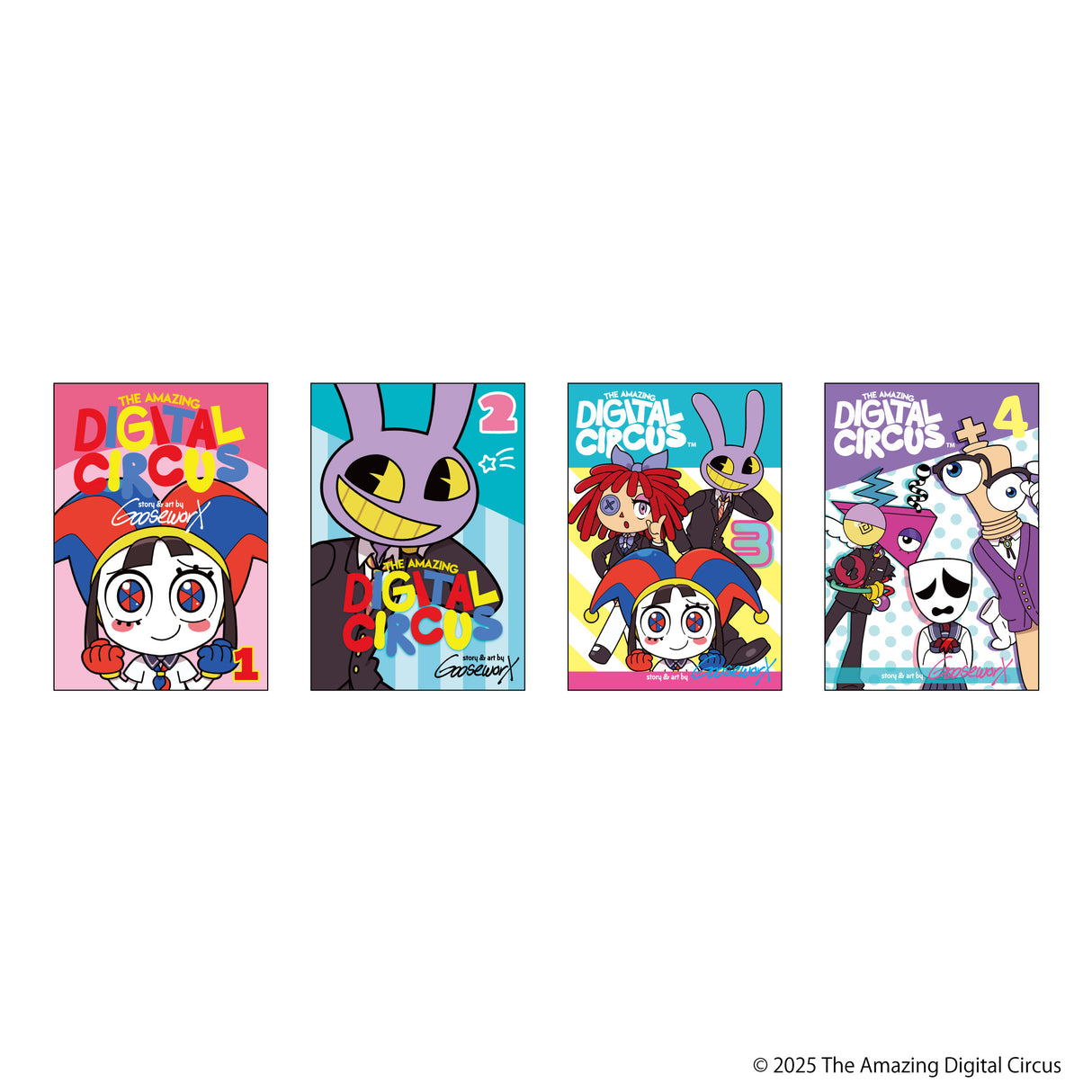 アメイジングデジタルサーカス ダイカットステッカー E(Episode5)