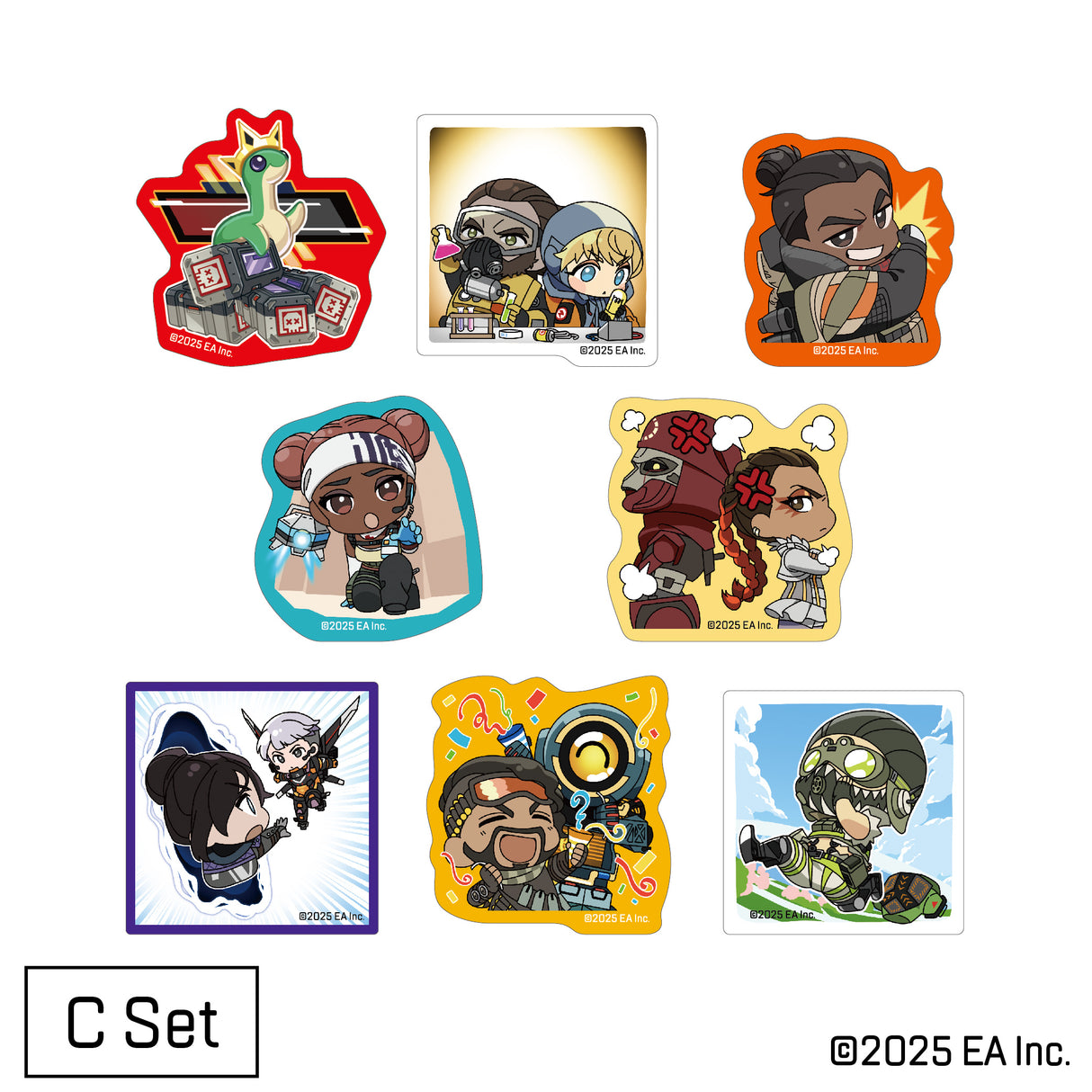 【予約商品】Apex Legends ダイカットインゲームステッカー C