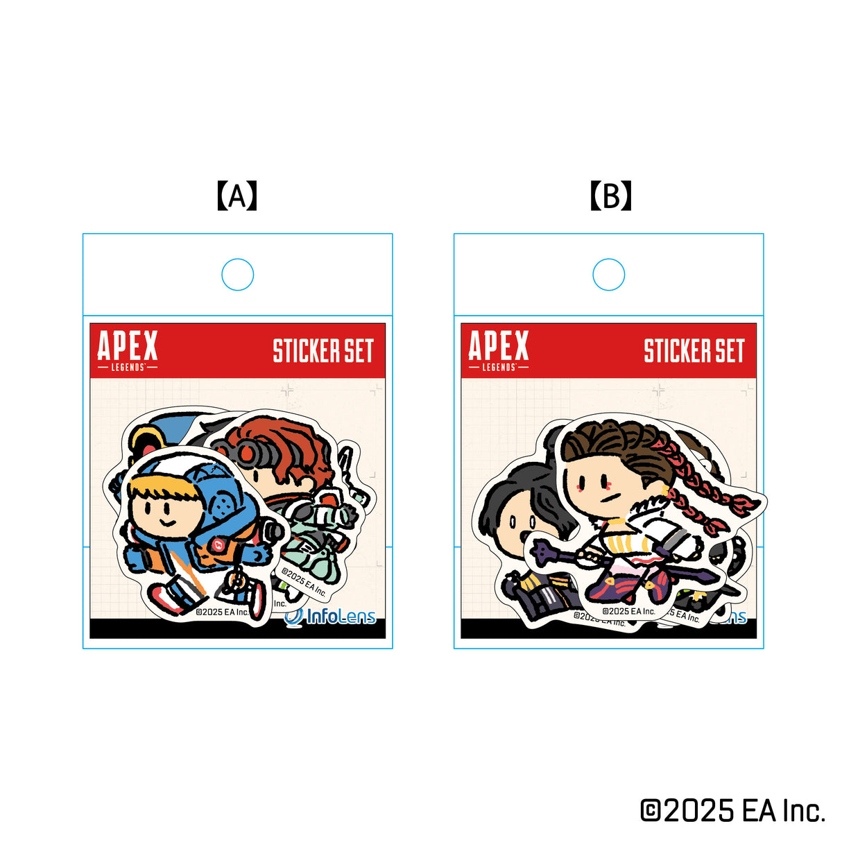 Apex Legends ダイカットステッカー(Run Legends!)